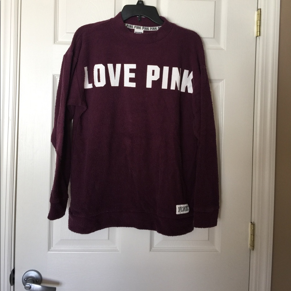 Victoria secret-pull over, BURGUNDY